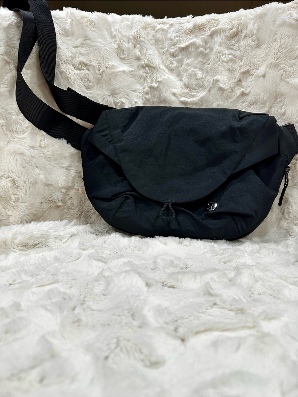 lululemon athletica Black Lightweight Crossbody Bag